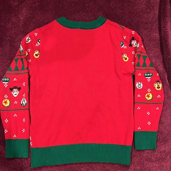 DISNEY•PIXAR•TOY STORY KID CHRISTMAS SWEATER 4T - Picture 4 of 5